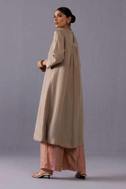 Maya Kurta Set Grey