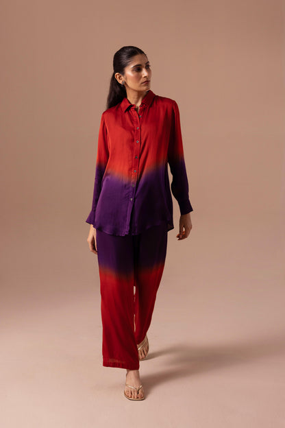 Ava Co-ord Set - Red