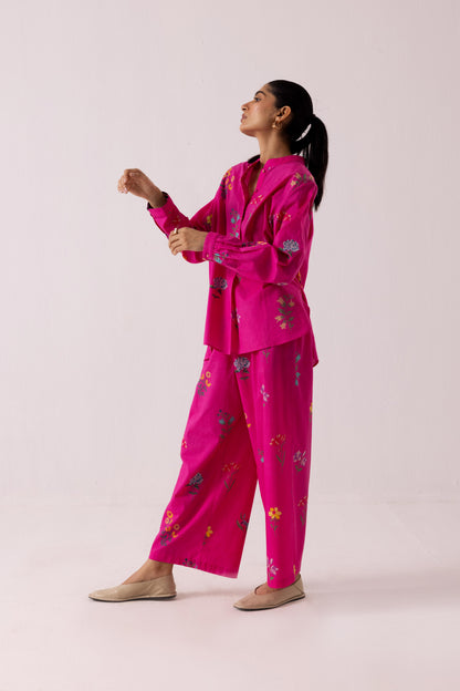 Daisy Coord Set Fuschia