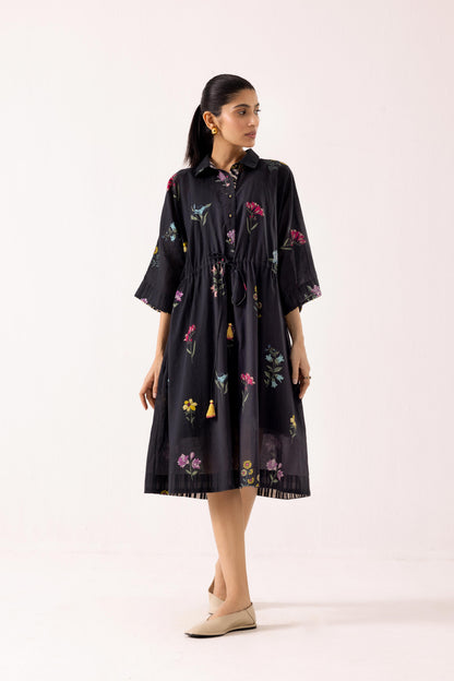 Zinnia Dress Black