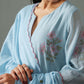 Ella kurta set blue