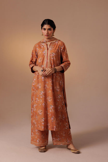 Avanti Printed Gota Brown