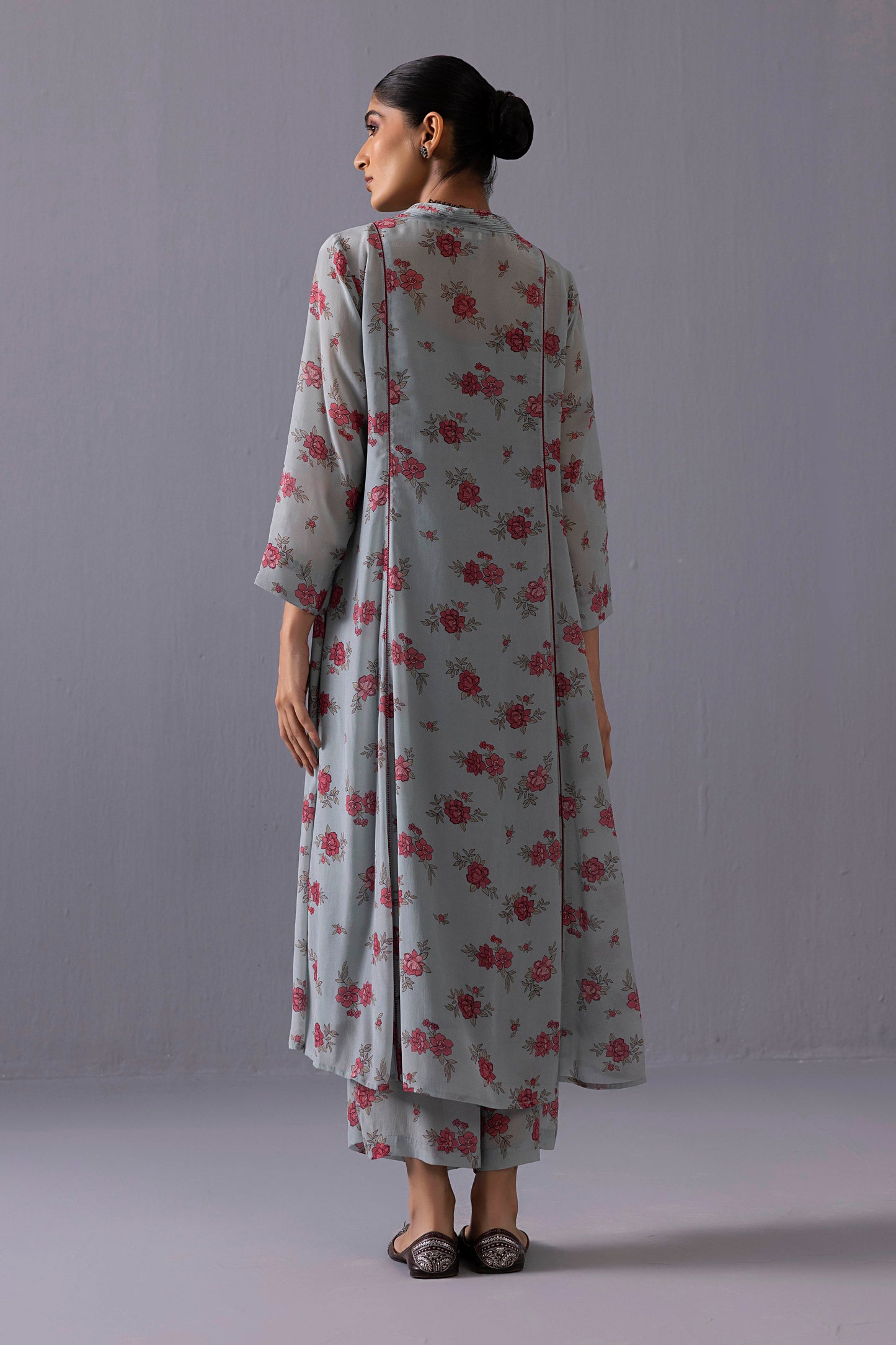 Thea Floral Light blue