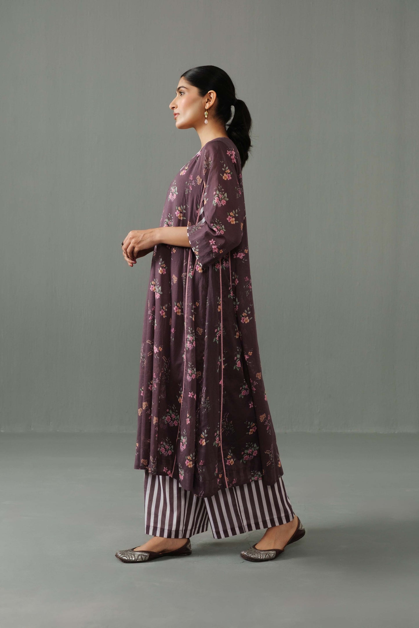 Sagarika kurta set Brown