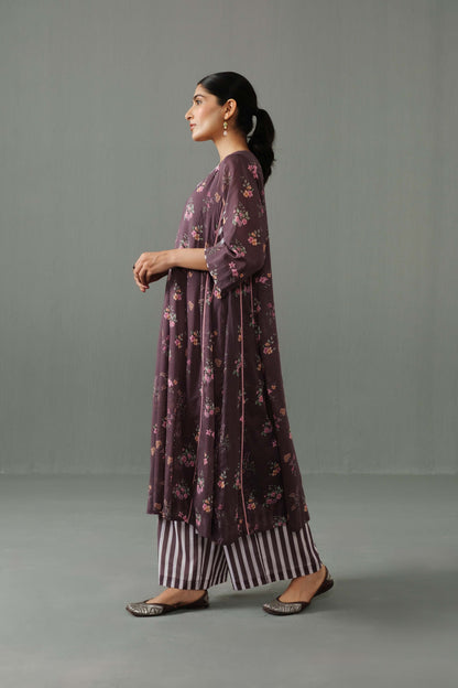 Sagarika kurta set Brown