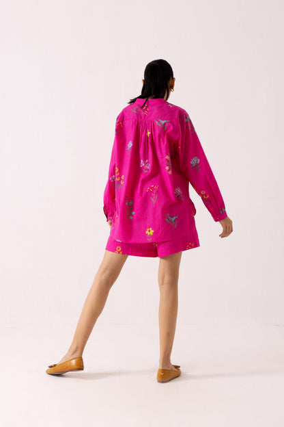Lily Coord Set Fuschia