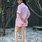 Coral co-ord set pink