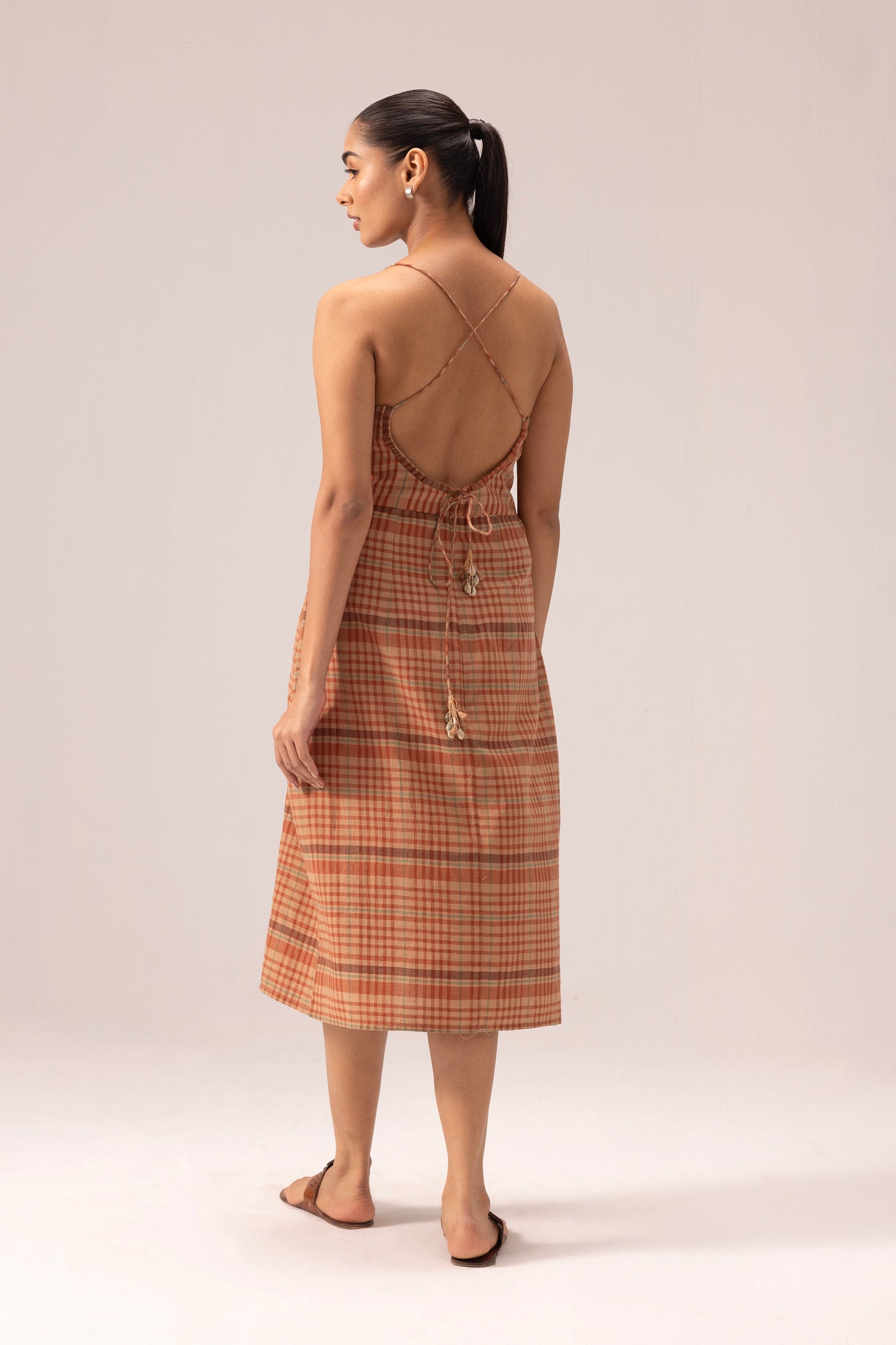 Ananya Dress Brown