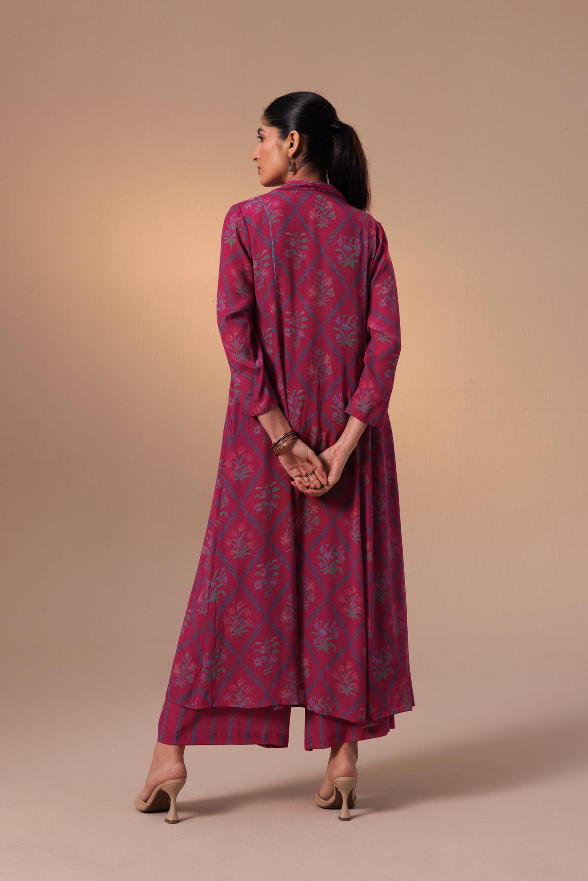 Thea Kurta Set - Hazel Pink