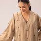 Muskan Kurta Set Brown