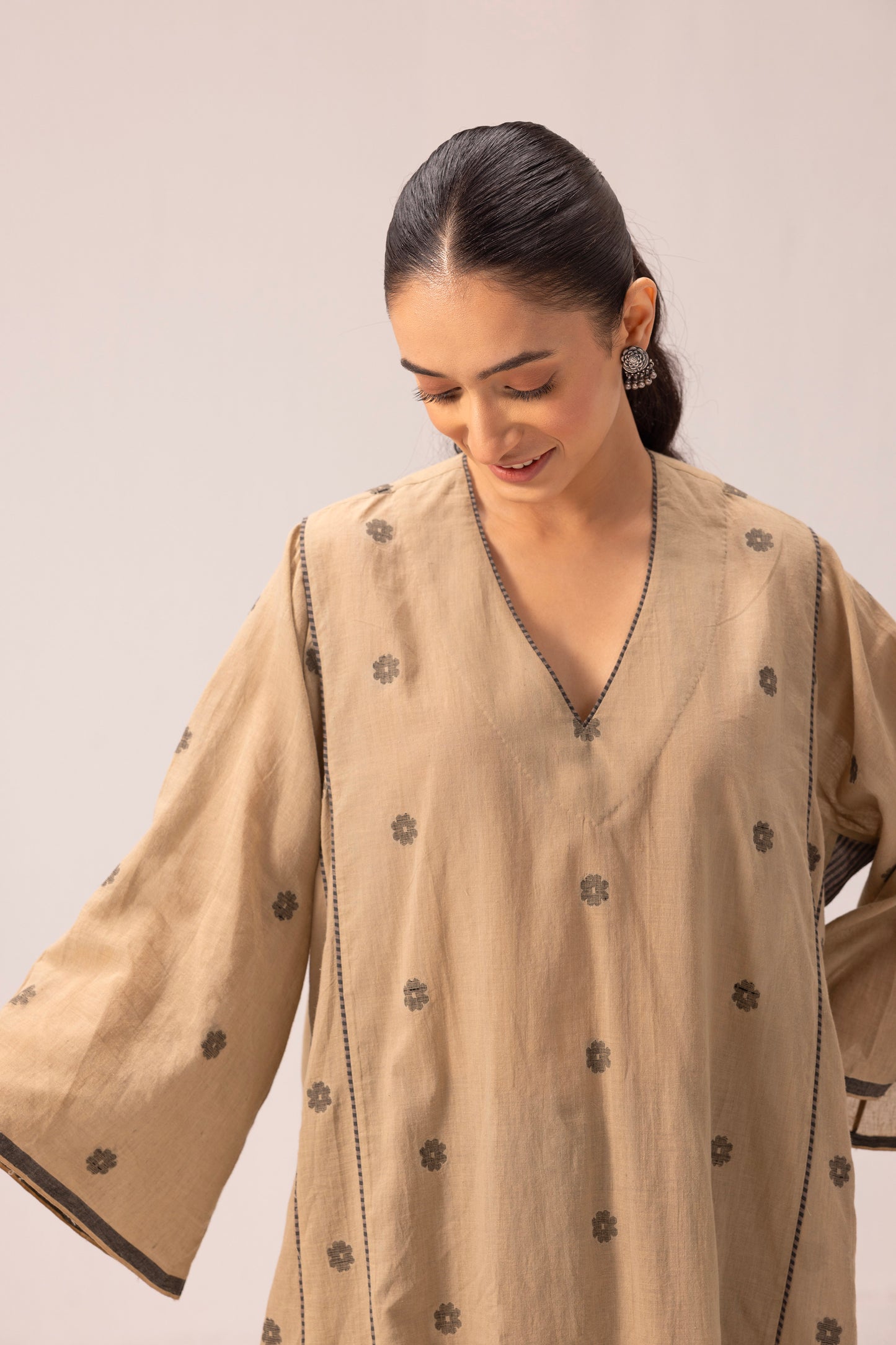 Muskan Kurta Set Brown