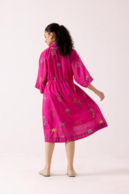 Zinnia Dress Pink