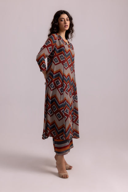 Thea Aztec Set Beige