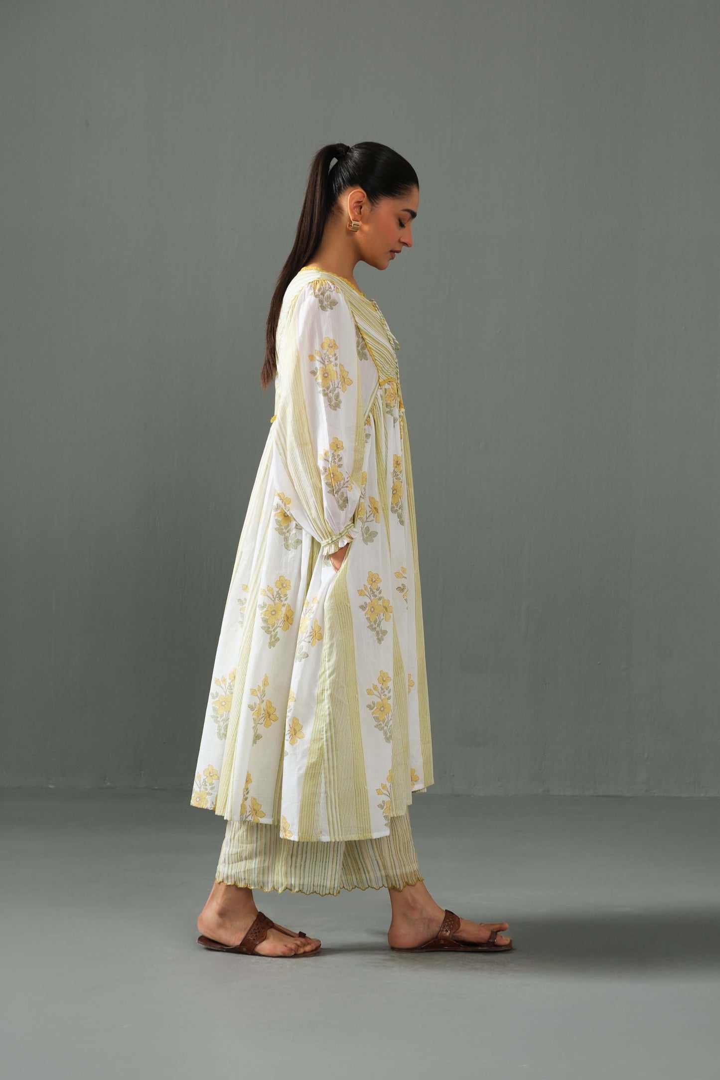Juliet kurta set yellow