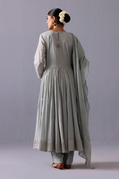Latika Kurta Set Blue