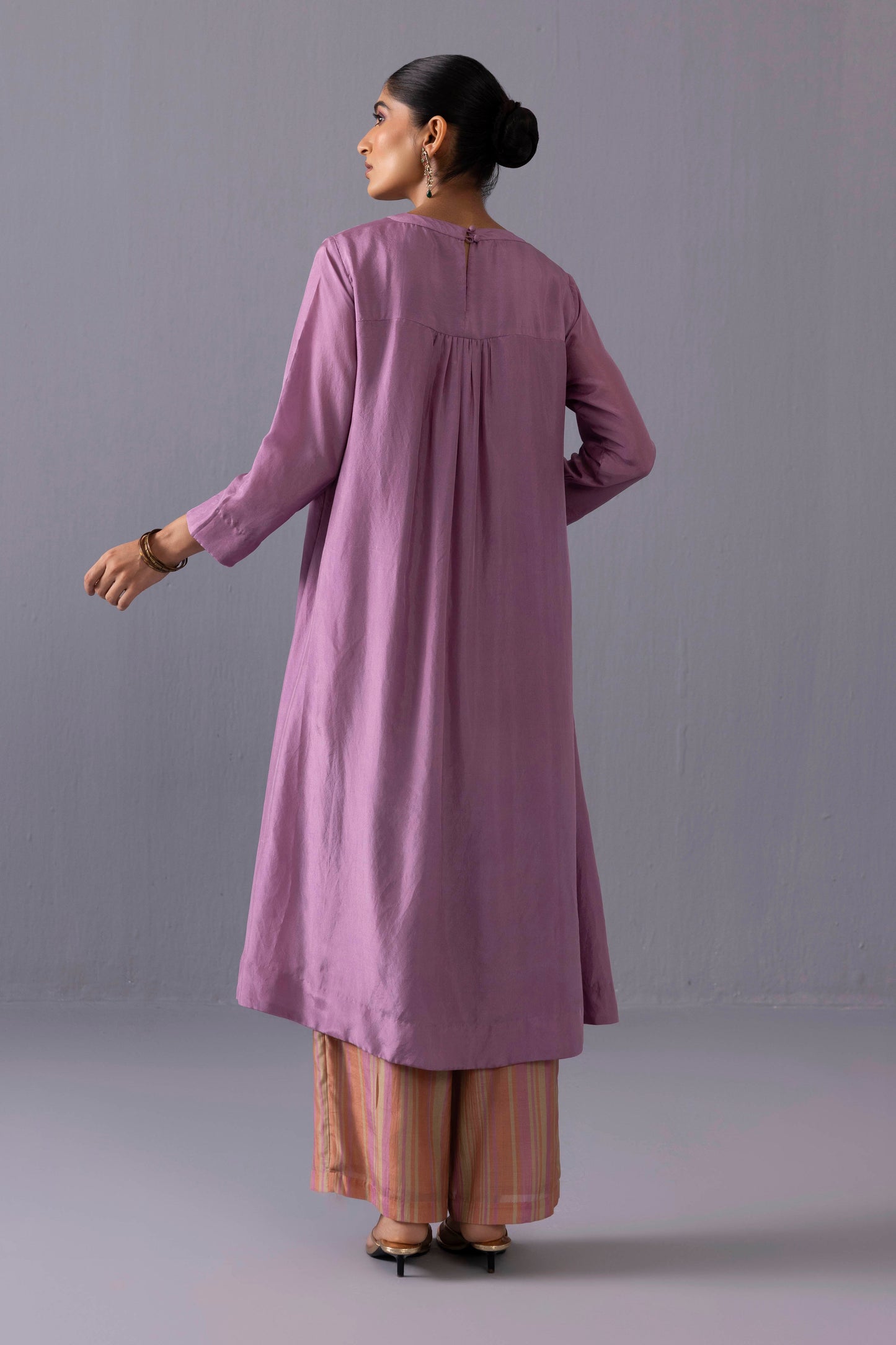 Maya Kurta Set Purple