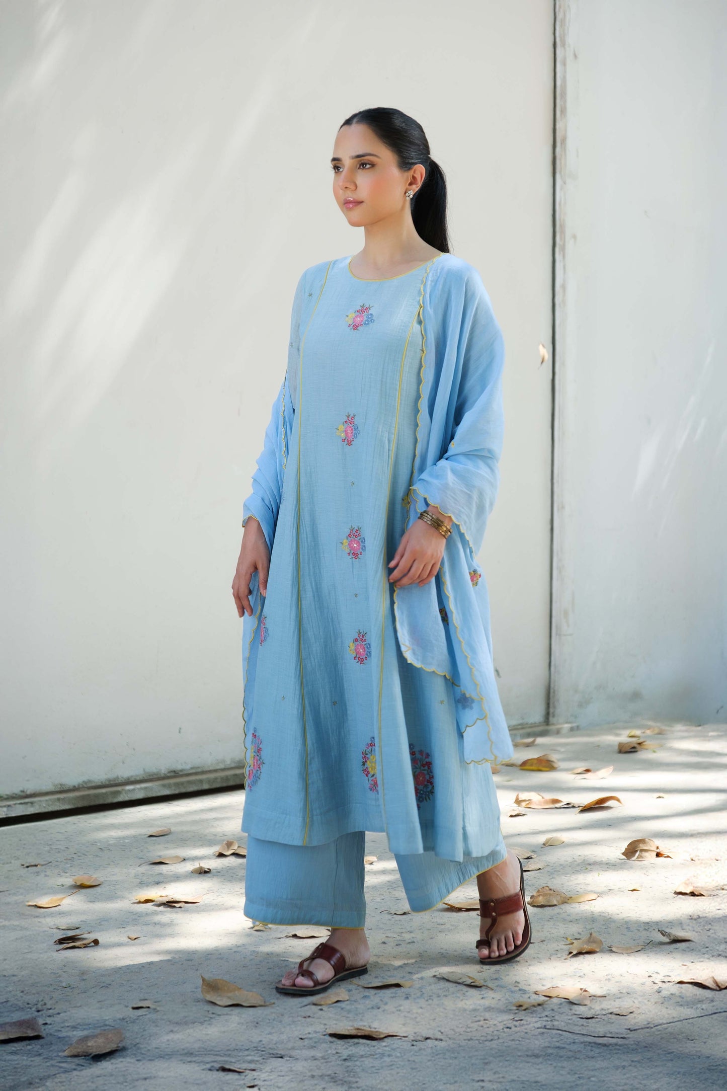 Zoe kurta set Blue
