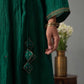 Raha Angrakha Set Emerald Green