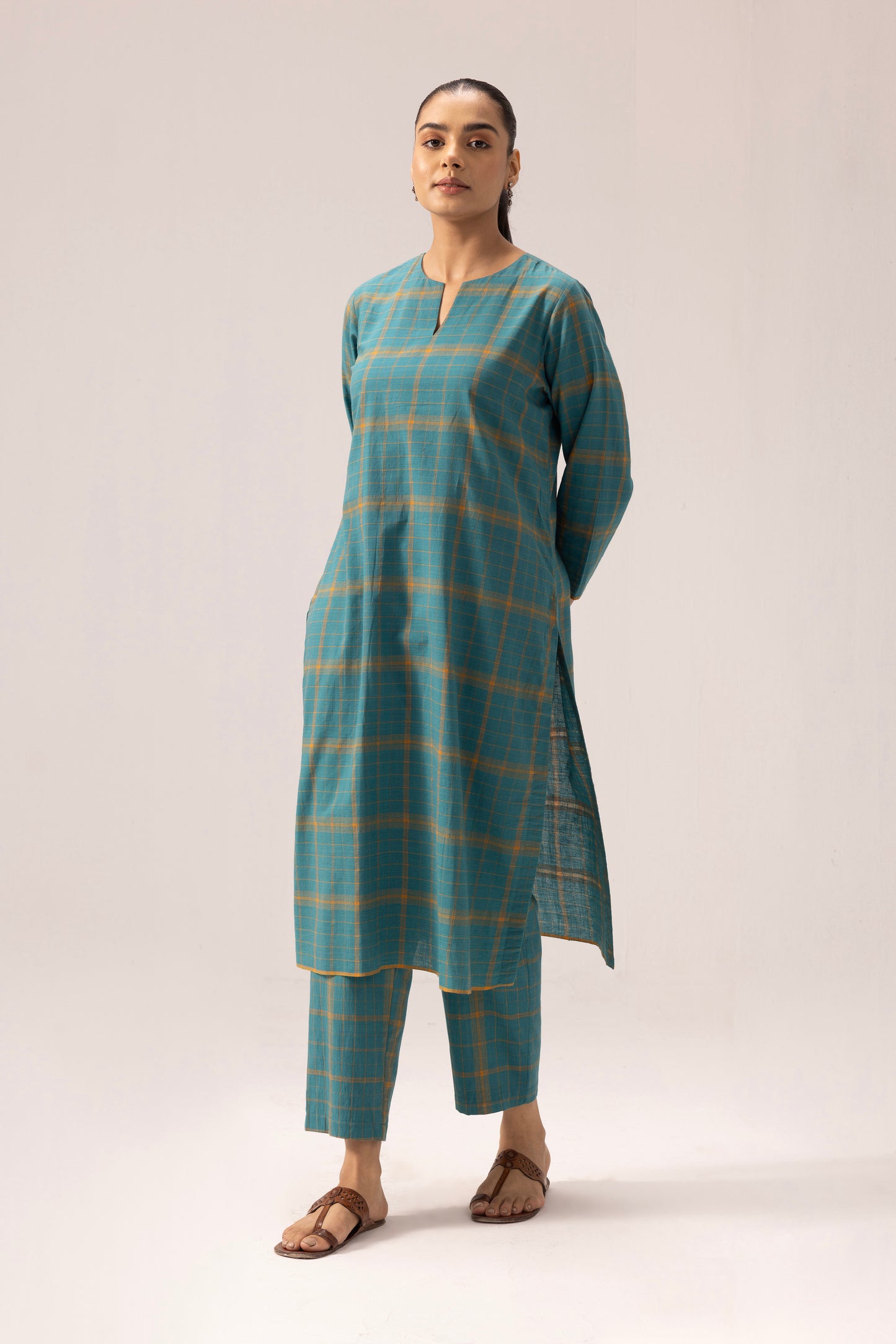 Riya Kurta Set Green