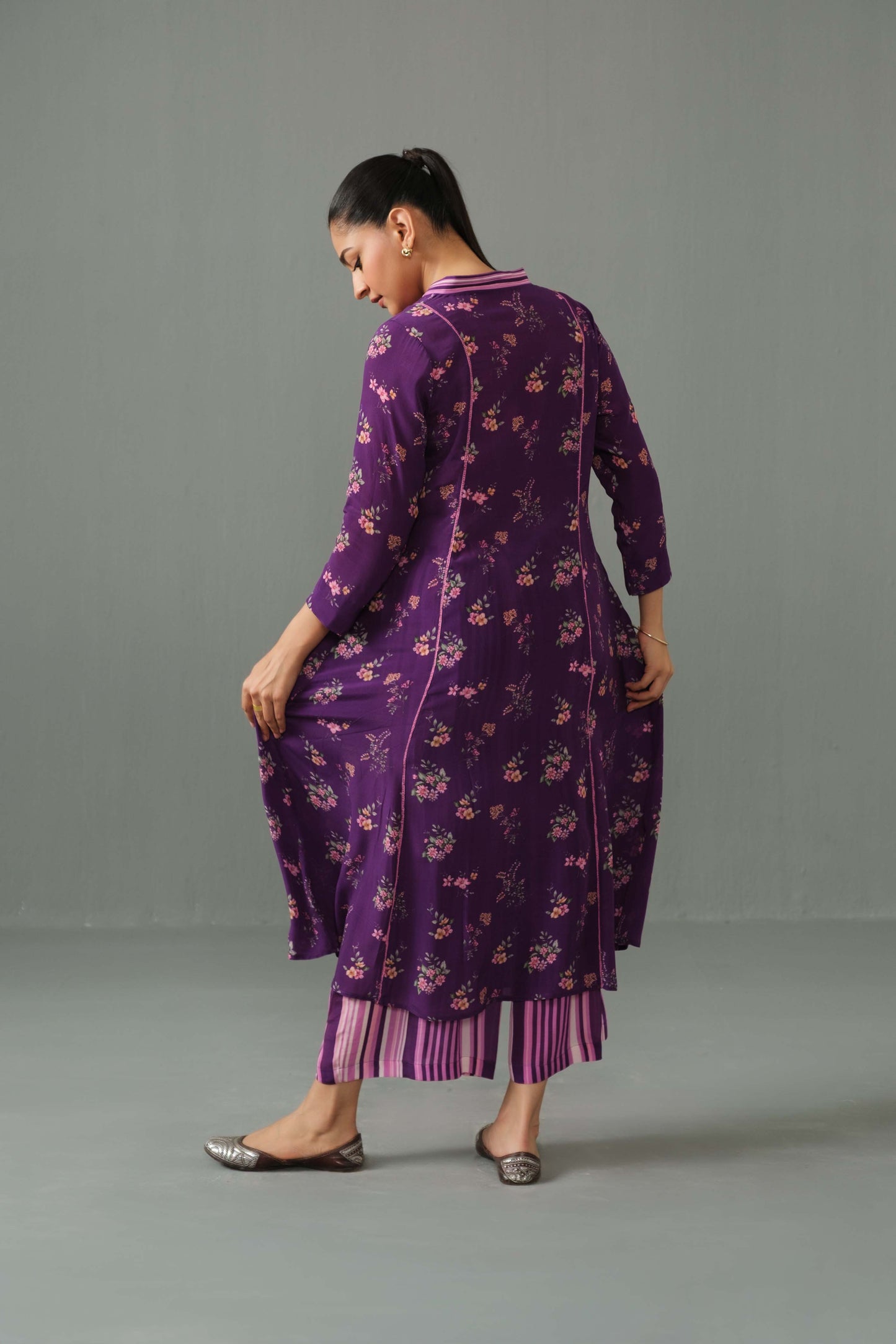 Thea Co-ord Set Purple