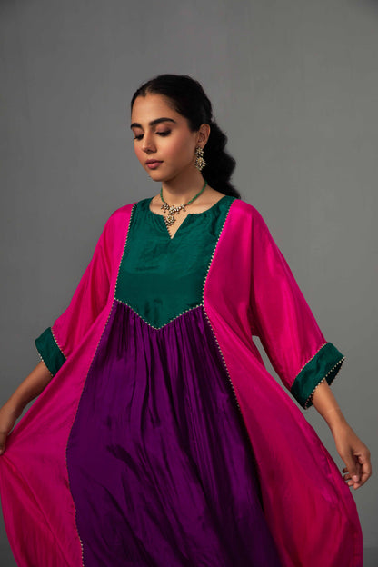 Ajooni Set Rani Pink