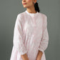 Jane block print kurta set Pink