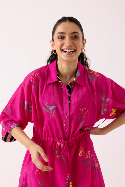 Zinnia Dress Pink