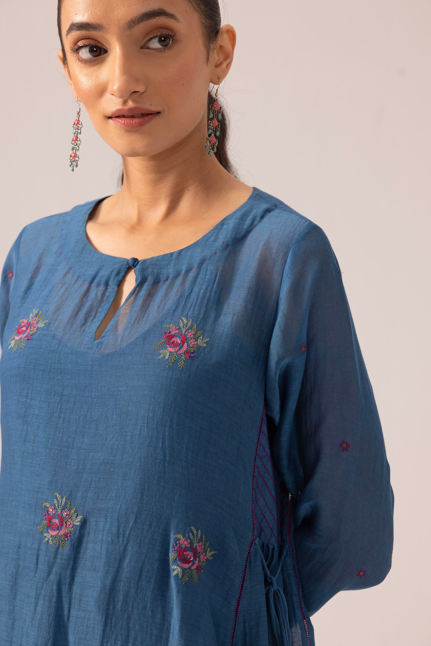 Kashish Kurta Set Blue