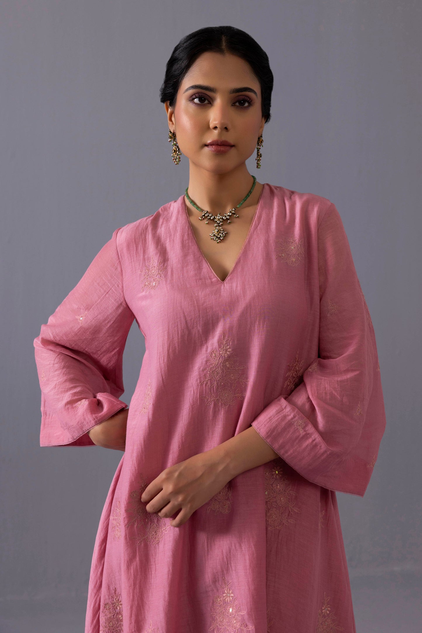 Aditi Kurta Set Pink