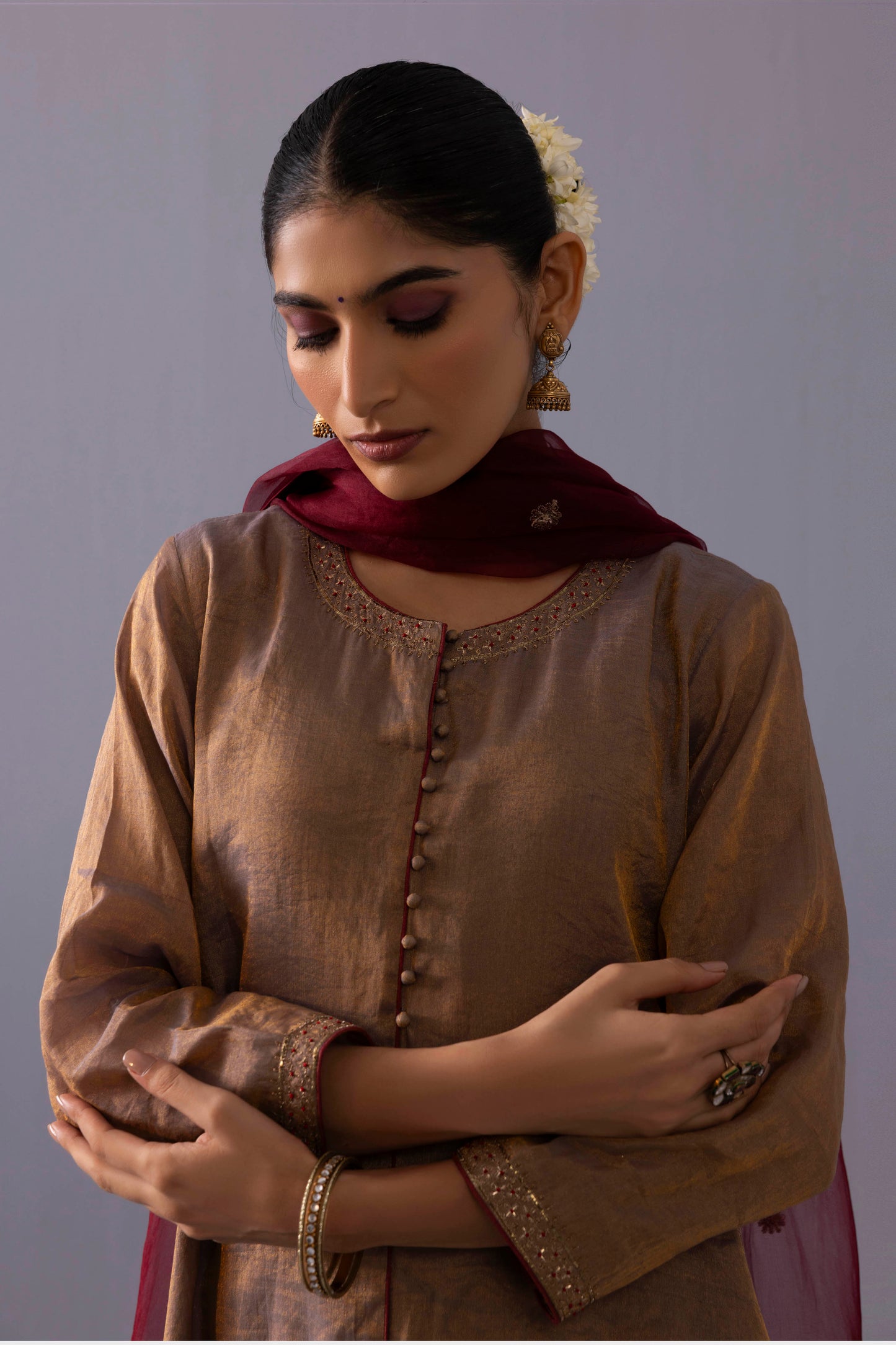 Rashmi Kurta Set Grey