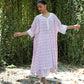 Bella kaftan set Pink