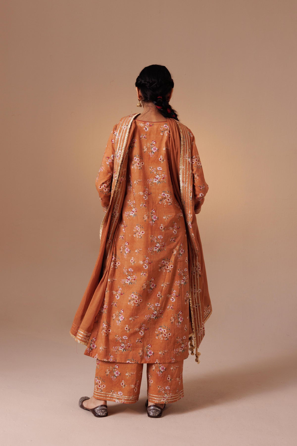 Avanti Printed Gota Brown