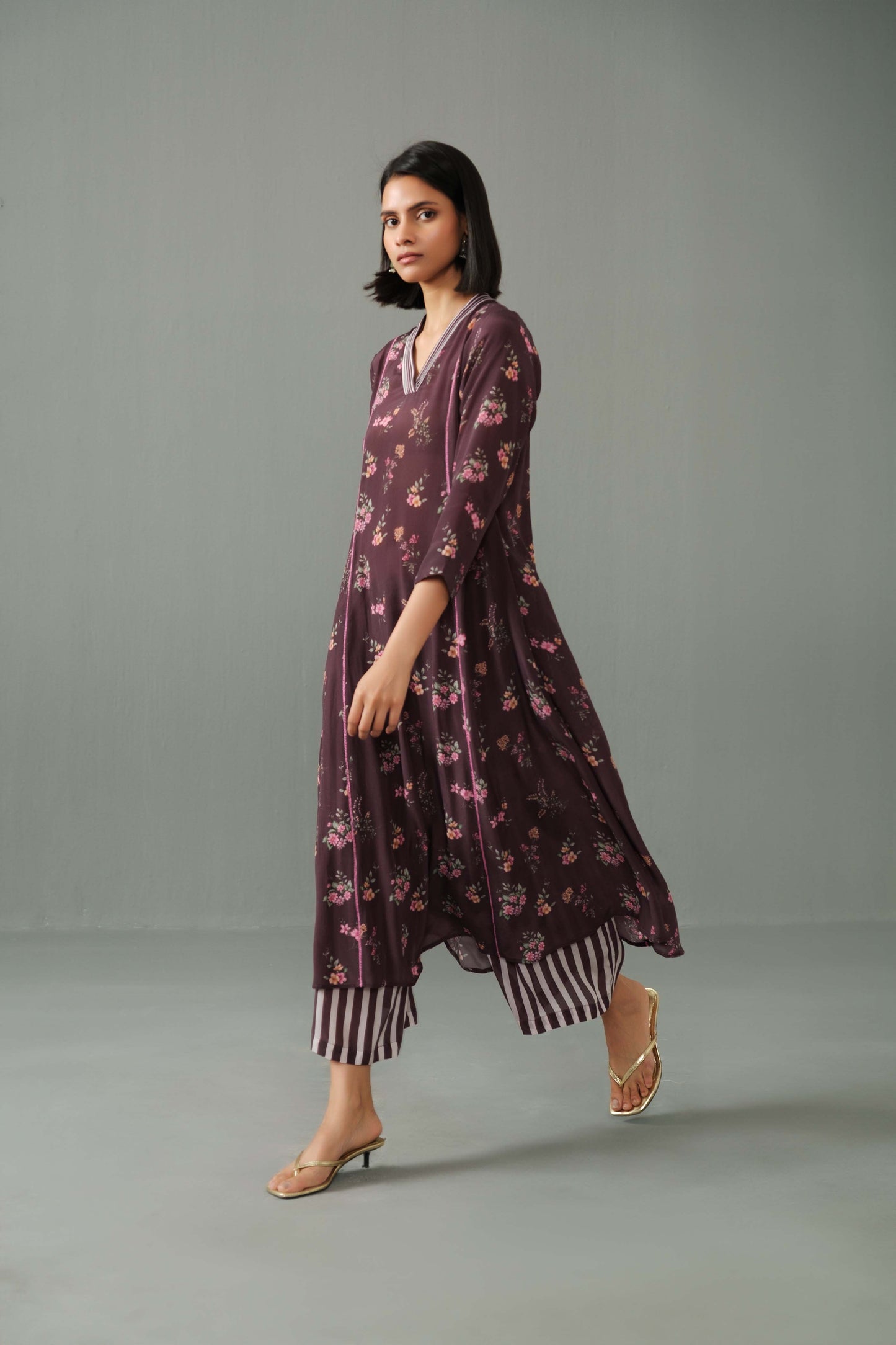 Thea co-ord set Brown