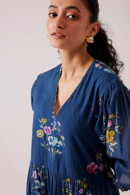 Iris Dress Blue