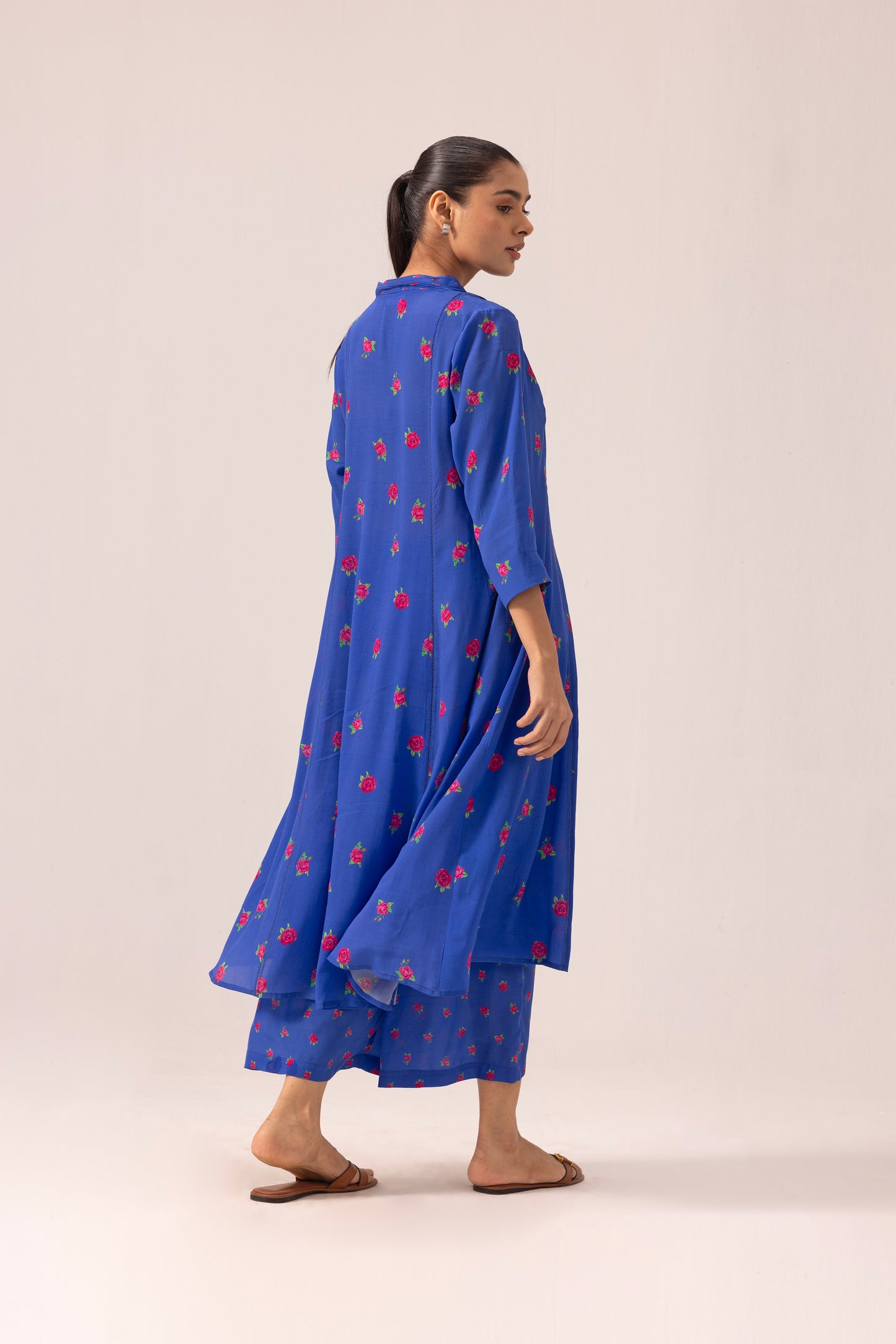 Thea Kurta Pant set Blue