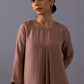 Maya Kurta Set Brown