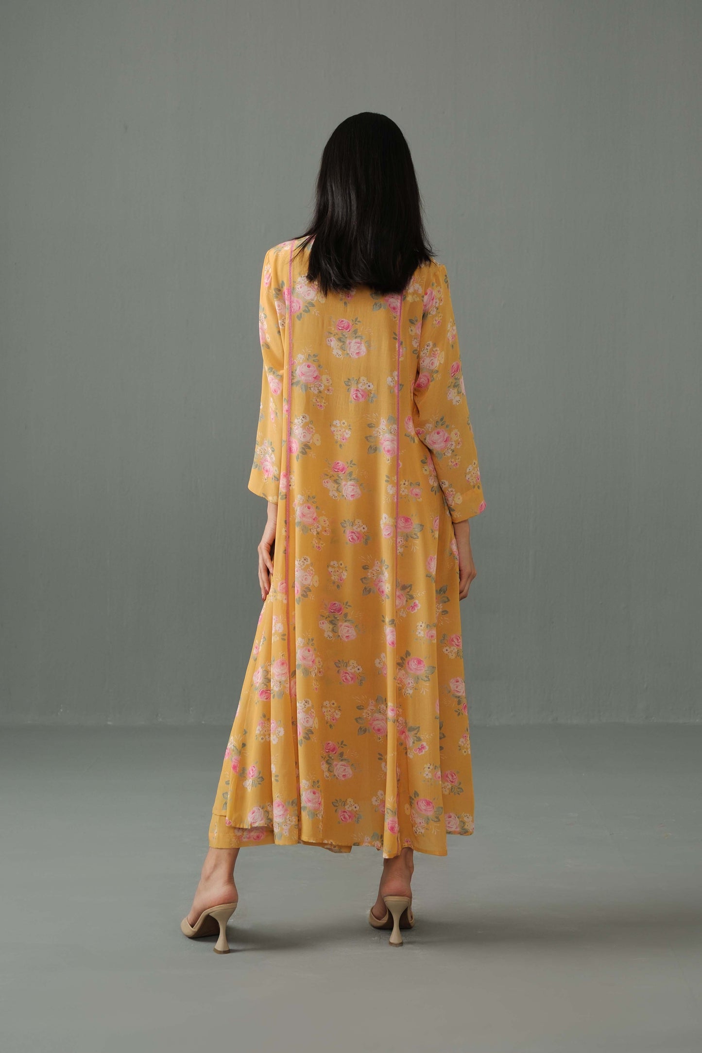 Thea Rose Co-ord Set Yellow