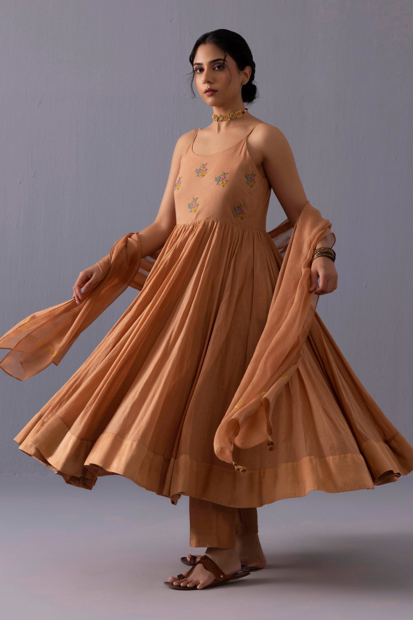 Mira Kurta Set Orange