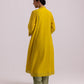 Megha Kurta Dupatta Set Lime Yellow