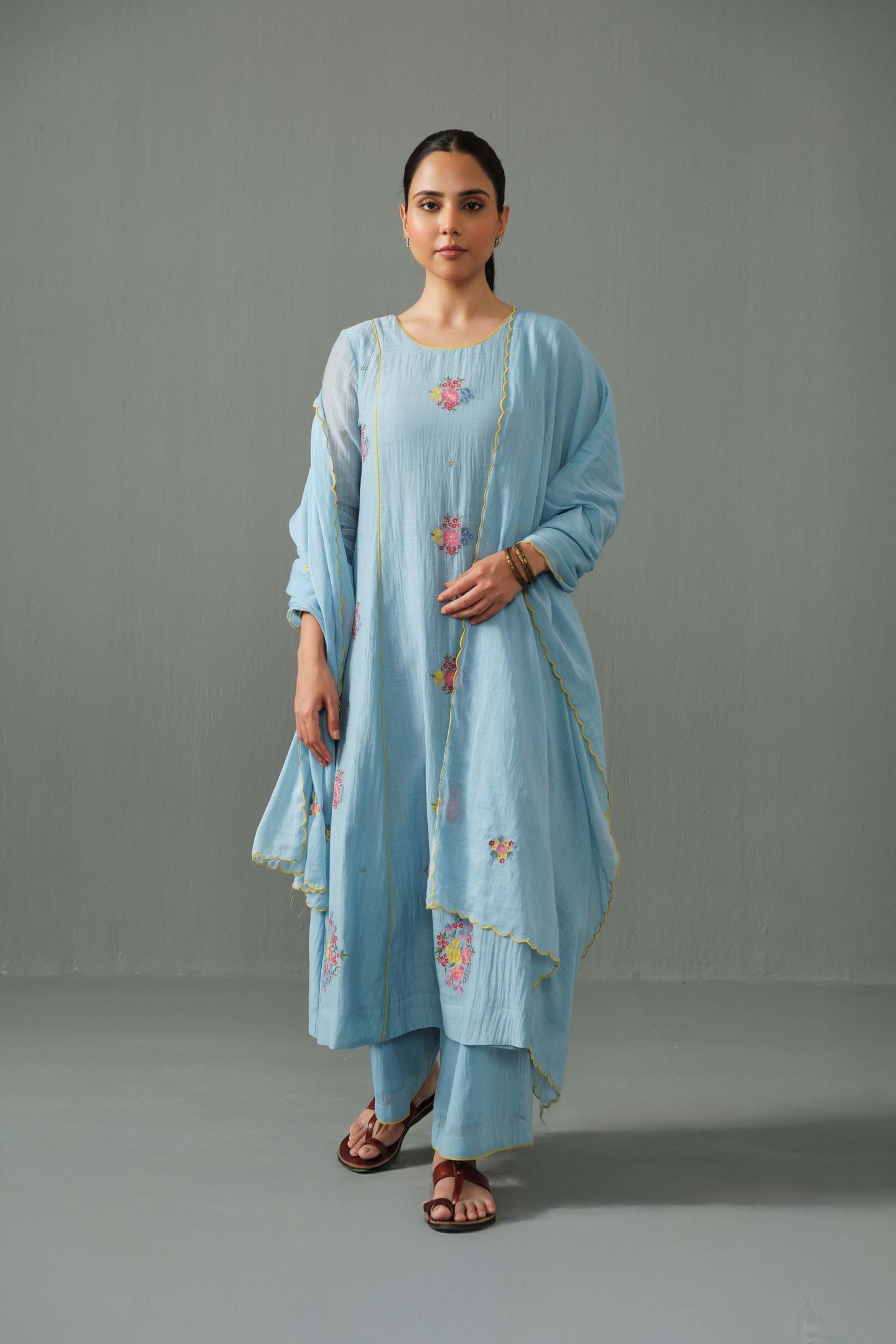 Zoe kurta set Blue