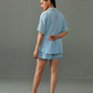 Coral co-ord set Blue