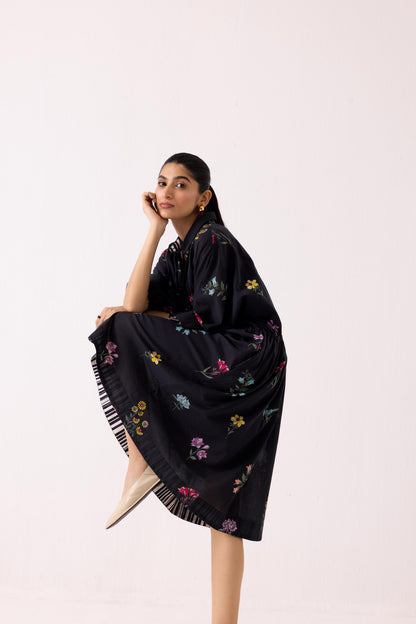 Zinnia Dress Black