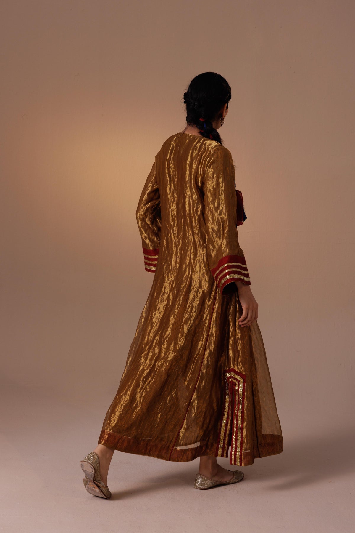 Ramneek Dress - Gold