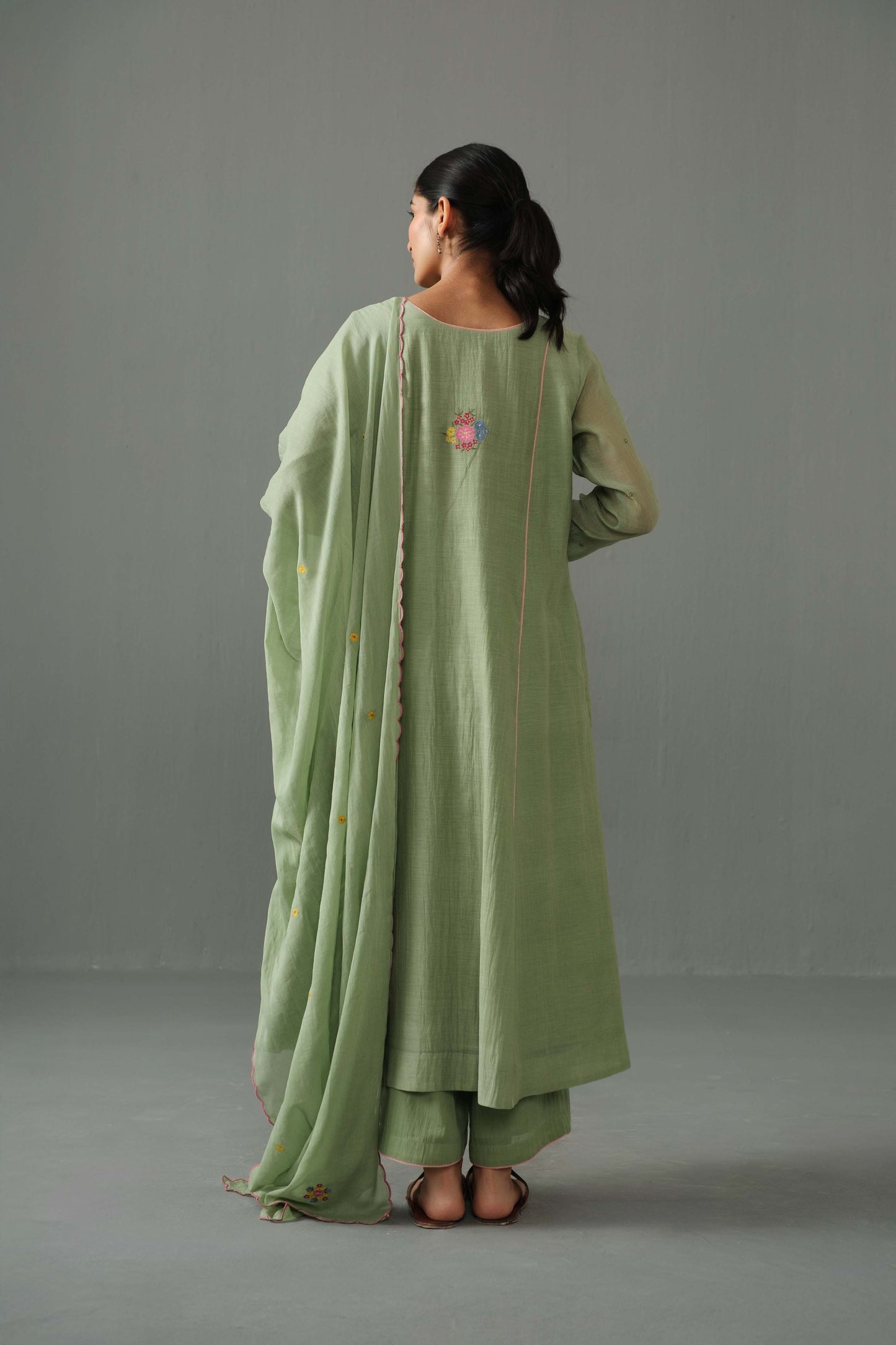 Zoe kurta set Green