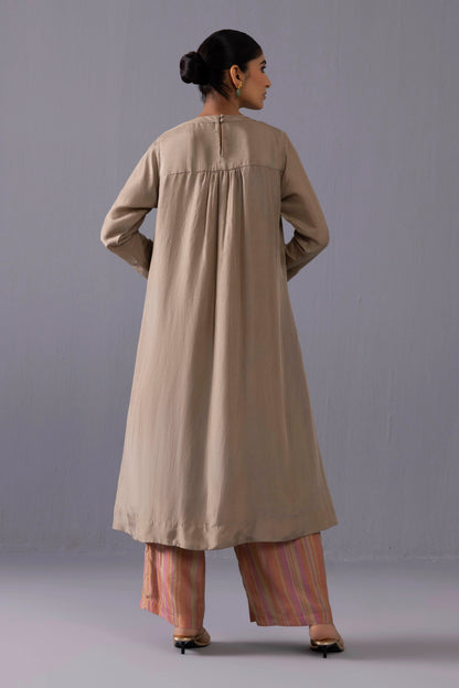 Maya Kurta Set Grey