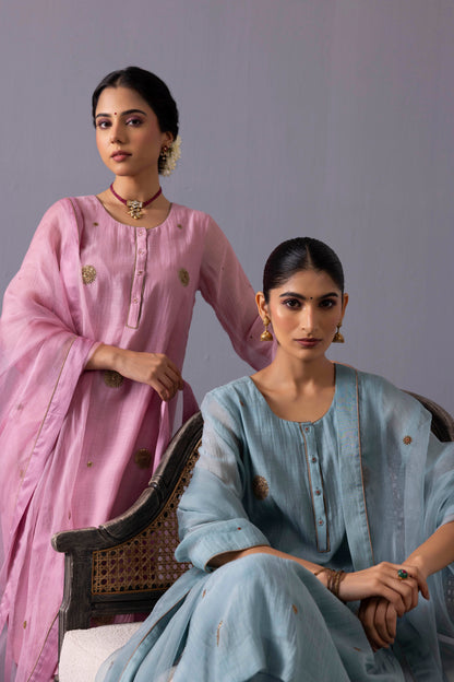 Malti Kurta Set Pink