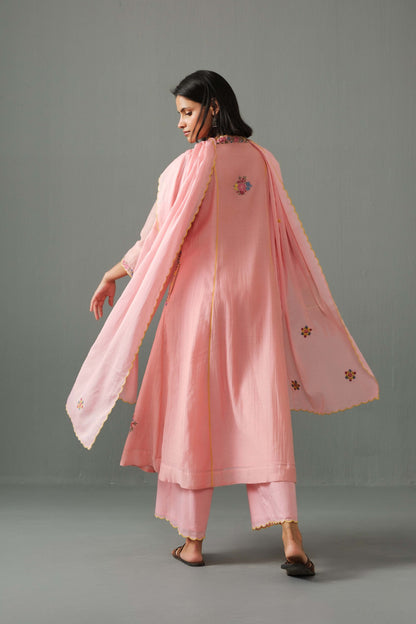 Zoe kurta set pink