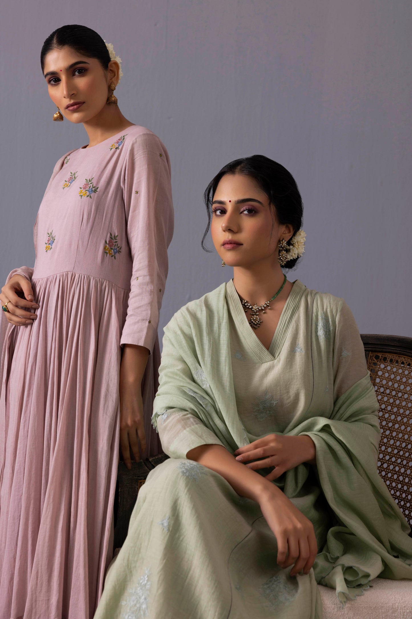 Ankita Kurta Set Green