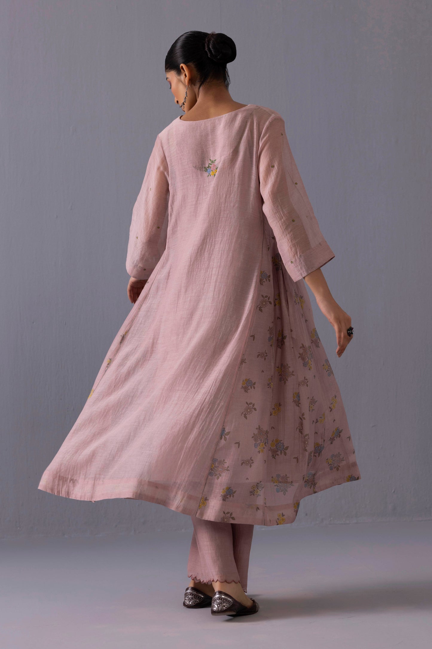 Sagarika Kurta Set Dusty Pink