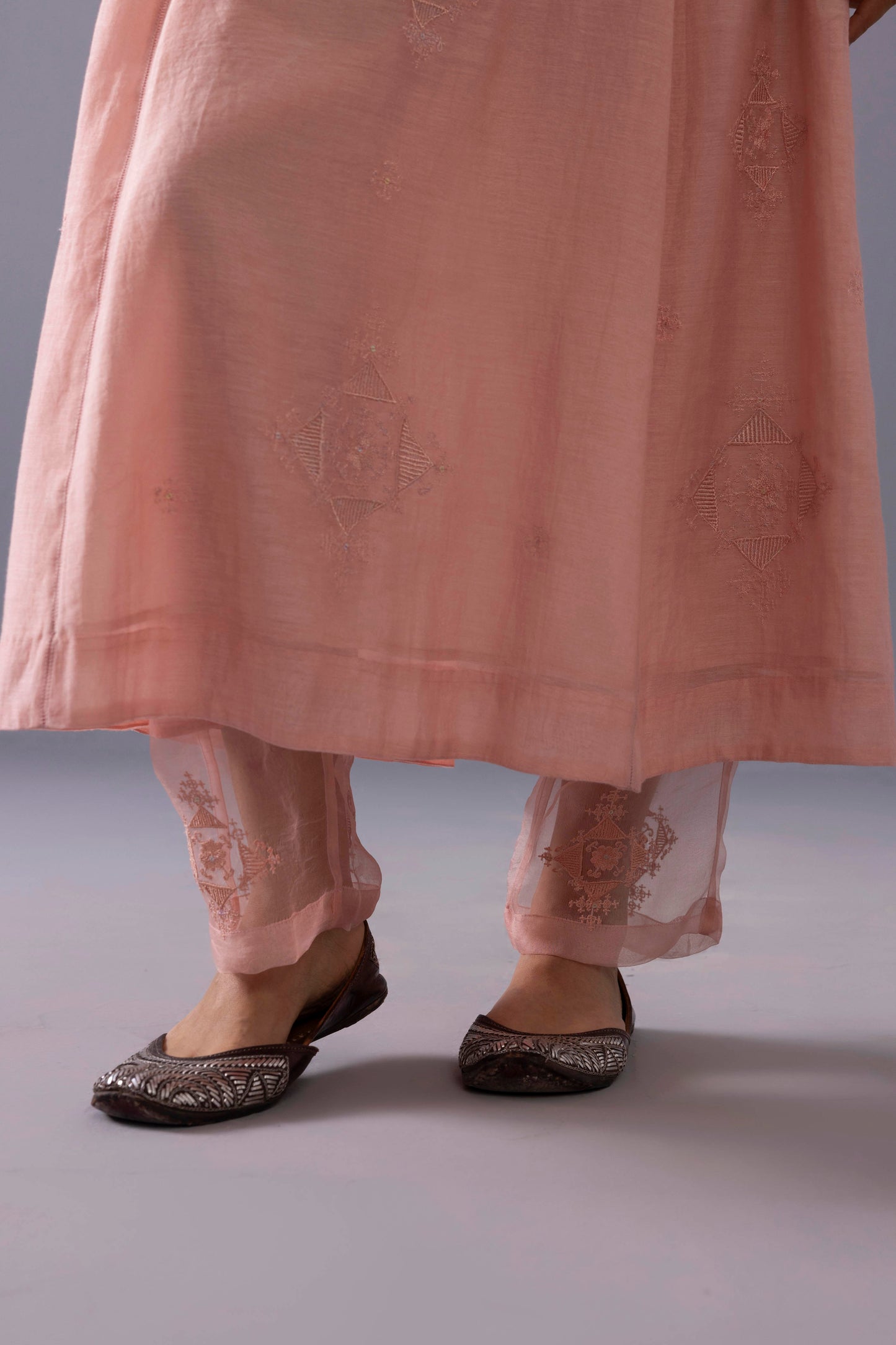 Ankita Kurta Set Powder Pink